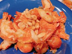 梨球果仁虾-小吊梨汤·北京菜·烤鸭(鸟巢店)