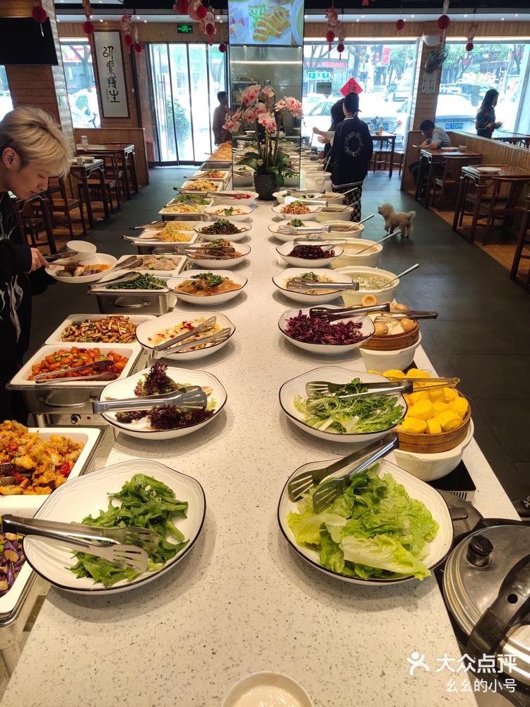 哈尔滨素食餐厅自助餐图片