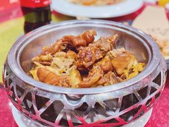 特色笋干焖猪手-万家宴海鲜大酒楼(五四路店)