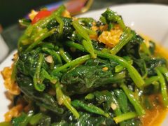 菠菜拌面筋-东方亚克西餐厅(西康路店)