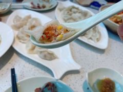 玉米鲜虾海苔饺-船歌·鱼水饺青岛菜(金狮广场店)