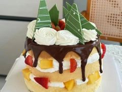 -咖咖熊蛋糕定制·蓝风车动物奶油