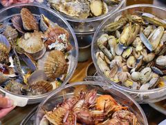 必点菜一筐海鲜-鲜小岛·铜锅涮肉