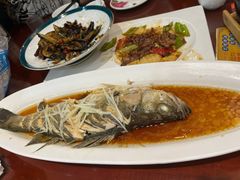 油淋鲈鱼-赵记煎饼卷大葱(东岳店)