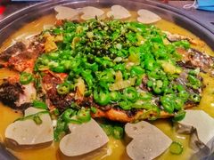 鲜花椒青椒味-鱼上·烤鱼(万象城店)