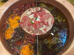 -清真·田园居家酸菜牛肉烤火锅(凤霞路店)