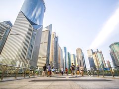 -陆家嘴空中步行连廊