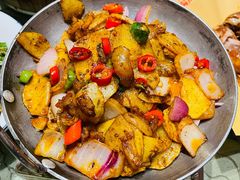 干锅孜然土豆片-陶然风味园(广场路店)