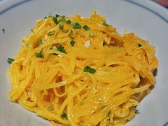 蟹黄咸蛋土豆丝-荆九爷爆炒桥头三嫩(浙大店)