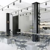 ［咖啡厅］设计｜简洁而不单调的用餐空间