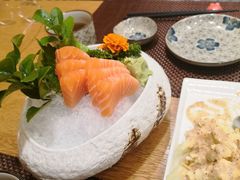 三文鱼刺身-樱の千渡日式料理·铁板烧•烧鸟(金盛田广场店)