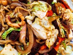 大盘海鲜炸酱面쟁반짜장-槿Story·韩国料理(望京韩国美食城店)