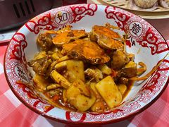梭子蟹炒年糕-辣小鲜·南昌大排档(船山路店)