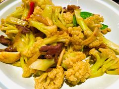 花菜炒肉-先记烧鹅王·本地粤菜(福永店)