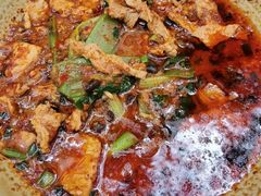 水煮肉片-雨田饭店