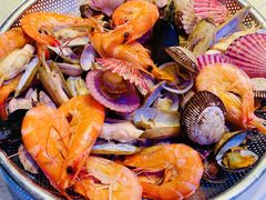 海鲜一箩筐-船梆煮•蒸汽海鲜·炉火烤肉(五四广场店)