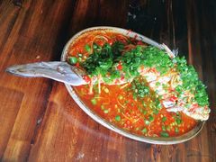 跳水鱼-不相离盐帮菜(郎园店)