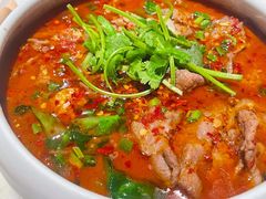 水煮牛肉-绿茶餐厅(深圳龙华天虹购物中心店)