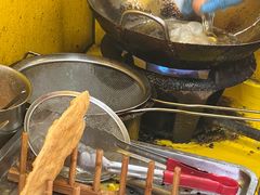 -小红车炸蛋葱油饼