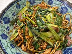猪肝肉丝炒面-一家人面馆(三条巷店)