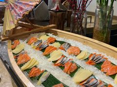 -大中华希尔顿酒店-念自助餐·海南美食·三文鱼
