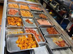 自助取餐区-英雄故事地摊烤肉(马驹桥店)