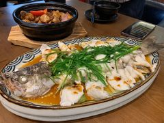 清蒸鲈鱼片-玥记茶餐厅(十字门华发商都一期绸带店)