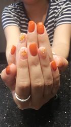 -手牵手美甲