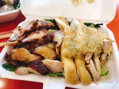 叉烧拼切鸡饭-九爺雞(文德路店)