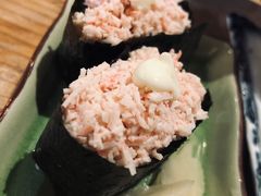 奶油蟹肉寿司-鸟鸣门屋台料理(金帝银泰店)