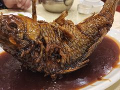 罾蹦鲤鱼-奥华餐厅·老张记(台基厂店)