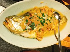 潮州冬菜蒸大黄鱼-潮堂 · 潮州菜(国贸商城店)