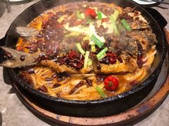 铁板鱼（微辣）-老板恋上鱼(恒隆广场店)