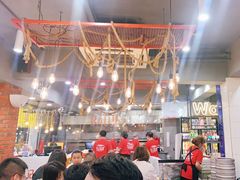 大堂-宝记烧烤·碳锅羊肉·羊蝎子火锅·夜食社(文体路创始店)