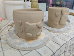 -馆陶手作坊DIY·陶艺·石塑粘土·石膏娃娃(车陂店)