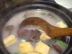 鸭血粉丝汤-京城小江南·土菜馆·蒸白鱼(东四十条店)