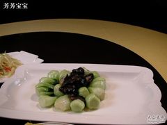 香菇菜心_这辈子吃过最嫩的菜心-十八棵（老龙井）御茶园(老龙井店)