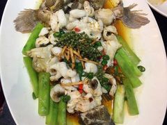 鲜花椒蒸桂花鲈-猪肉婆私房菜(容桂总店)