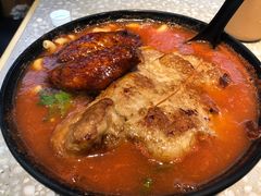 番茄鳮翼豬扒通粉-华嫂冰室(湾仔店)