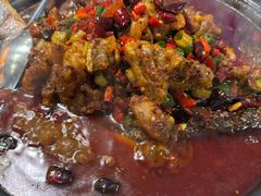 -探鱼·鲜青椒爽麻烤鱼(天河优托邦店)