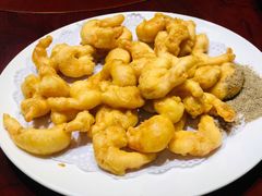 炸虾仁-晚归月亮湾私家菜(临邑路店)