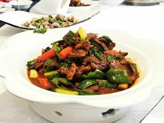 蒜苔黄牛肉-宁海食府(北岸琴森店)