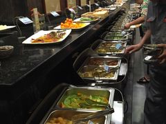 自助取餐区-素德轩素食餐厅(东港店)