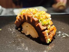 香菜牛舌寿司-昊·来了寿司(台湾街店)