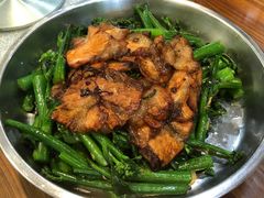 叉烧炒芥兰-农汤老店(顺联公园里店)