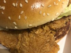香辣鸡腿堡-肯德基(东直门来福士店)