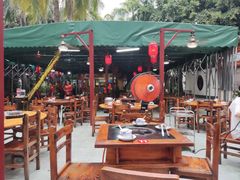 大堂-麒麟羊庄酒店内庭院(新风街豪威麒麟店)