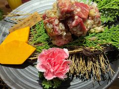 葱香牛肉粒-黑牛の店·和牛烧肉(大悦城店)