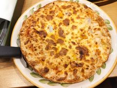 水果榴莲双拼披萨-萨莉亚意式餐厅(苏州食百家店)