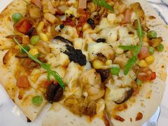 芝士鸡肉黑松露披萨-丽莎沙拉轻食餐厅(国贸店)